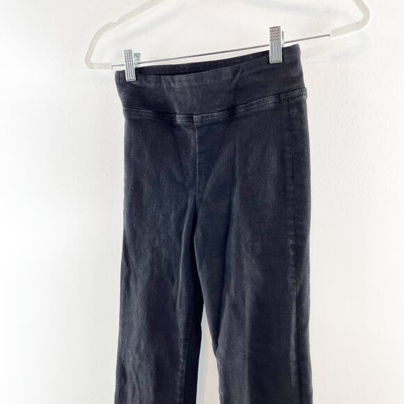 FRAME The Jet Set High Rise Flare Leg Pull On Jeans Black 0 - Picture 11 of 12